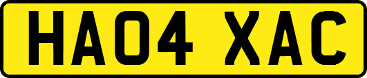HA04XAC