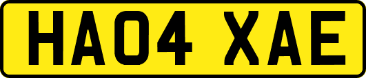 HA04XAE