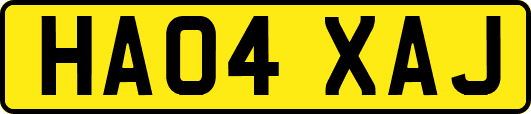 HA04XAJ