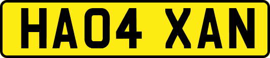 HA04XAN