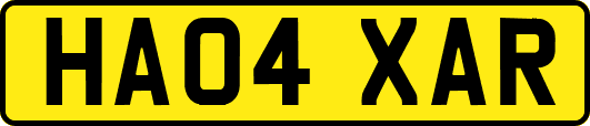 HA04XAR