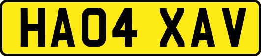 HA04XAV
