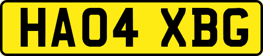 HA04XBG