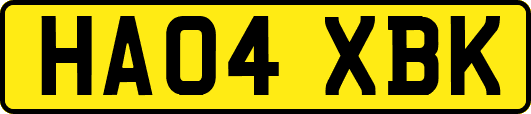 HA04XBK