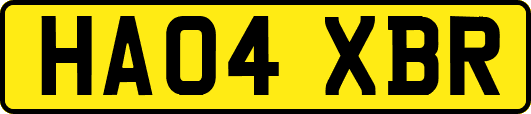 HA04XBR