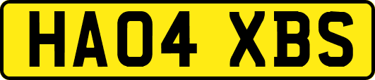 HA04XBS