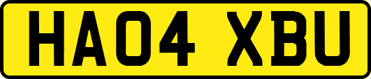 HA04XBU