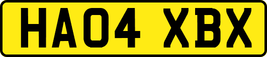HA04XBX
