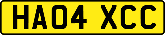 HA04XCC