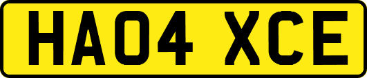 HA04XCE