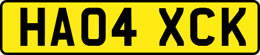 HA04XCK
