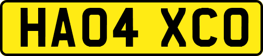 HA04XCO