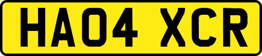 HA04XCR