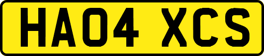 HA04XCS