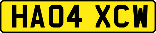HA04XCW