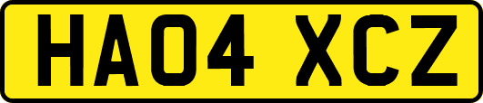 HA04XCZ