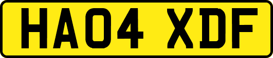HA04XDF