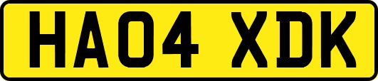 HA04XDK