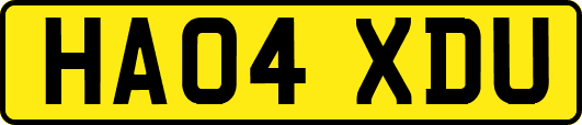HA04XDU
