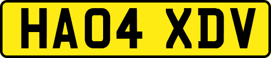 HA04XDV