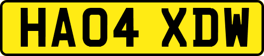 HA04XDW