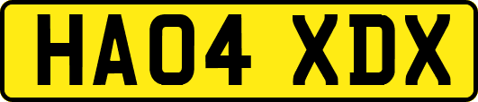 HA04XDX