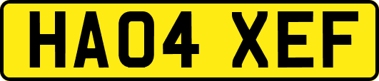 HA04XEF