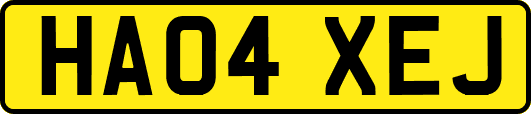 HA04XEJ