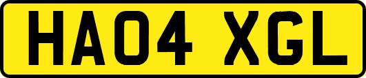 HA04XGL