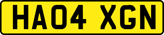 HA04XGN