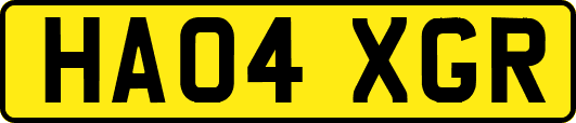 HA04XGR