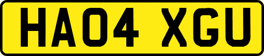 HA04XGU