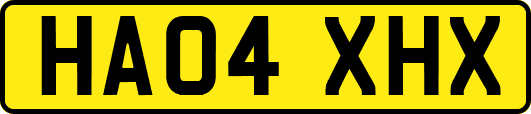 HA04XHX