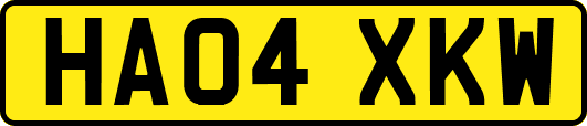HA04XKW