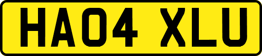 HA04XLU