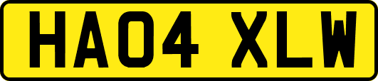 HA04XLW