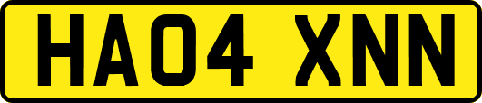 HA04XNN
