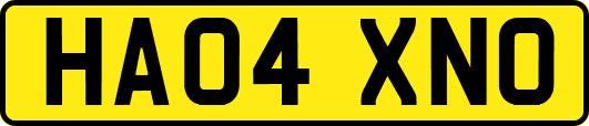 HA04XNO