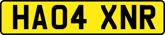 HA04XNR