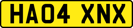 HA04XNX