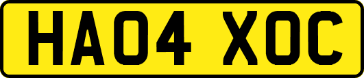 HA04XOC
