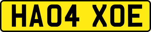 HA04XOE