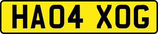 HA04XOG