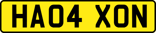 HA04XON