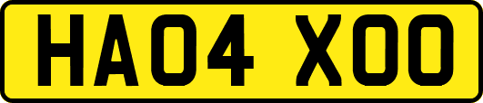 HA04XOO