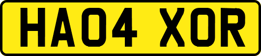 HA04XOR