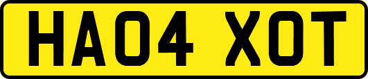 HA04XOT