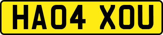 HA04XOU