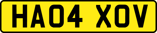 HA04XOV