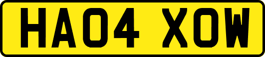 HA04XOW